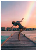 Dancer by the dock